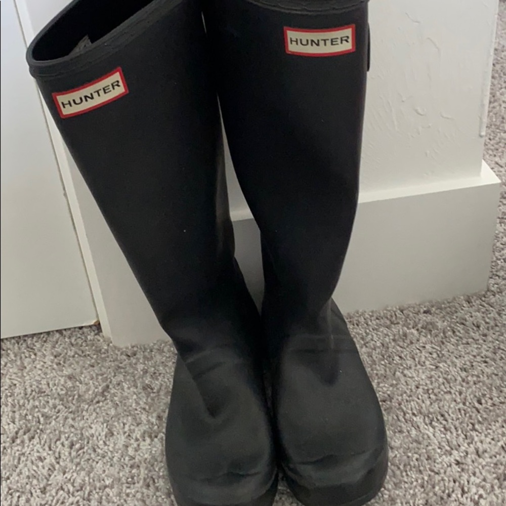 Black Hunter Boots